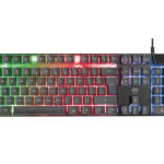 Tastatura TRUST GXT 835 AZOR žična/RGB/gaming/crna