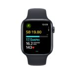 Apple Watch SE GPS 44mm Midnight with Midnight Sport Band - M/L - Image 5