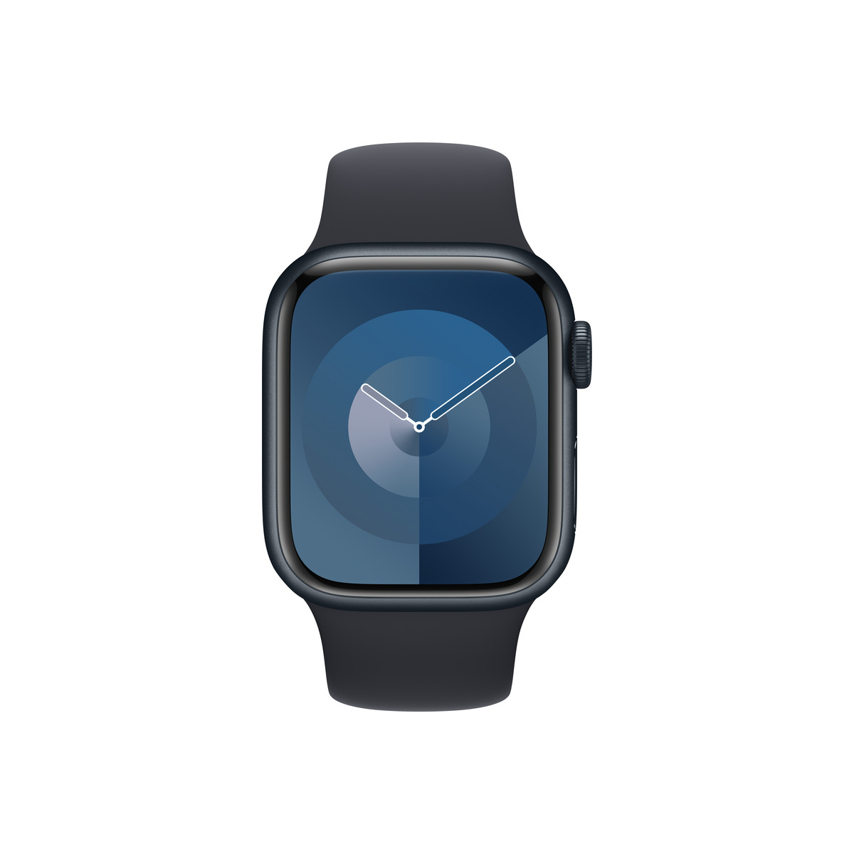 apple_watch_series_9_gps_41mm_midnight_aluminum_midnight_sport_band_pure_front_screen__usen_t-0_1_1_1 Apple Watch S9 GPS 41mm Midnight with Midnight Sport Band - S/M - Image 2