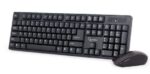 Bezicni mis + tastatura KBS-W-01 US layout black - Image 2