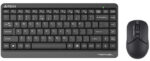 Bezicna tastatura + bezicni mis A4-FG1112 USB YU-LAYOUT Grey