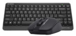 Bezicna tastatura + bezicni mis A4-FG1112 USB YU-LAYOUT Grey - Image 2