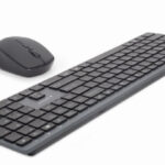 Backlight Pro Business Slim wireless desktop set KBS-ECLIPSE-M500 US layout, black
