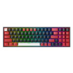 Pollux K628-RGB Pro Wired/Wireless Mechanical RGB Gaming Keyboard (red switch)