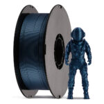 Silk PLA Filament 1000g Metal Blue