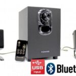 Microlab M108BT Aktivni drveni zvucnici 2.1 11W RMS(5W, 2x3W) BLUETOOTH USB, IR daljinski 3.5mm