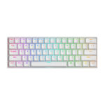 Draconic K530 PRO Mechanical Gaming Keyboard - BT, RGB, Red switch, White